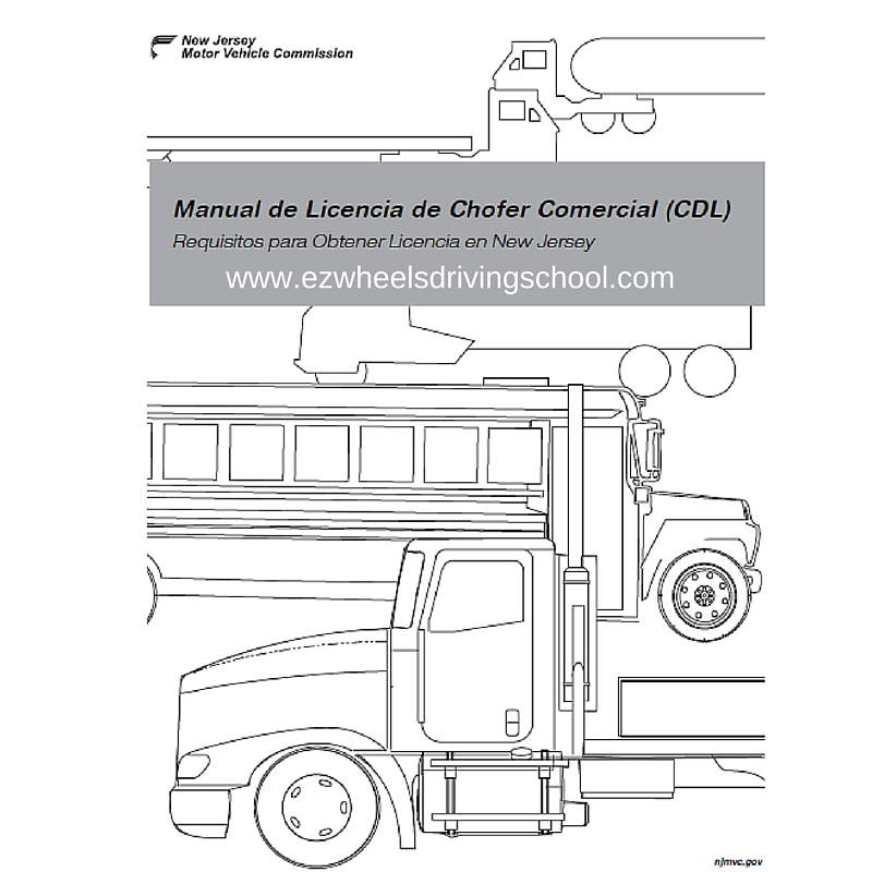 NJ CDL Manual Spanish Edition
